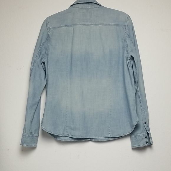 American Eagle Outfitters Chambray Shirt - Picture 7 of 10